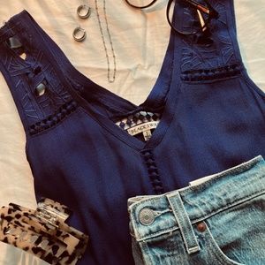 Boho Blouse - Blue S